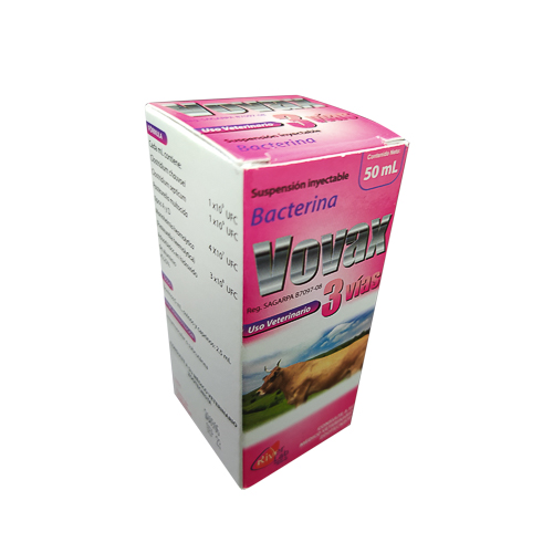Bacterina de triple bovina Vovax 3 vías