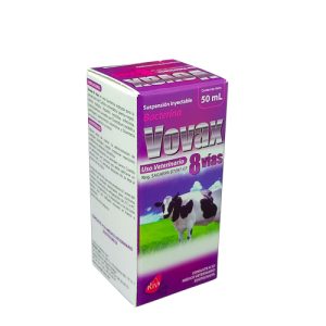 Bacterina de 8 bovinas Vovax 8 vías